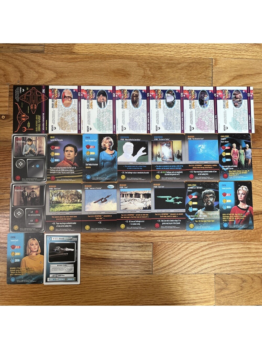 Star Trek The Card Game - Deep Space Nine CCG 1996 Lot Of 20+